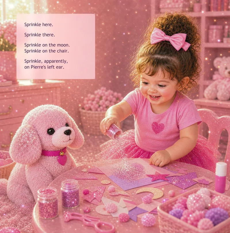 Zoe and the Glittery Mess, preview page 11